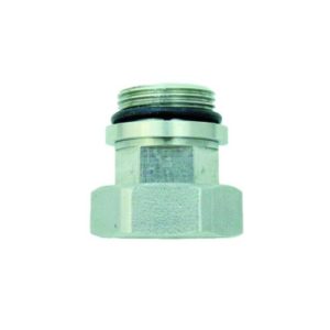 Ниппель с накидной гайкой 1/2″ НР (уплотнение O-ring) × 3/4″ НГ-ВР (Евроконус)