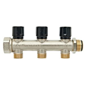 Распределительный коллектор MultiSystem Thermotech (3/4″ ВР × 3/4″ НР) × G15 Евроконус