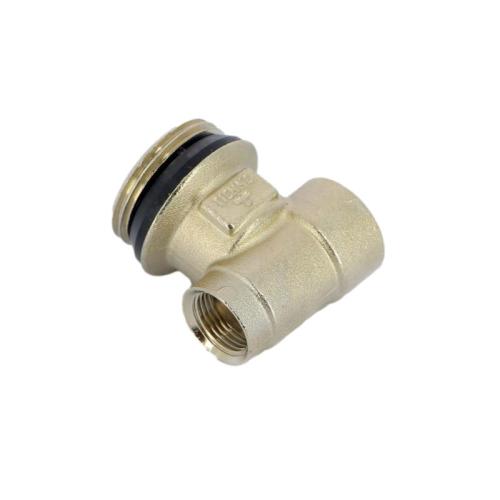Концевик коллекторный ВР 3/8″ × НР 3/4″ × ВР 1/2″